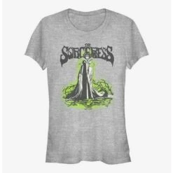 Discount 🔔 Disney Maleficent Green Sorceress 👧 Girls T-Shirt ⭐