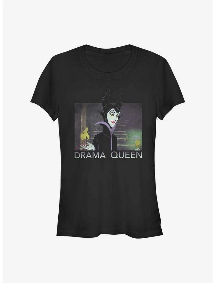 Best Pirce โ๏ธ Disney Maleficent Maleficent Drama Queen ๐ง Girls T-Shirt ๐