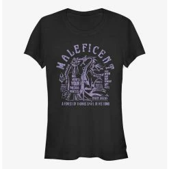 Best Sale 🔥 Disney Maleficent Maleficent Verbiage 👧 Girls T-Shirt 🛒