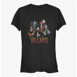 Best Sale 👏 Disney Villains Villains Vintage 👧 Girls T-Shirt ⌛