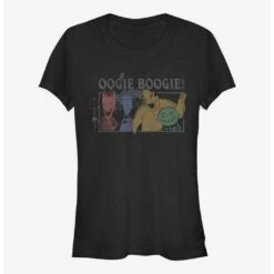 Promo 🌟 The Nightmare Before 🎄 Christmas Let's Boogie 👧 Girls T-Shirt 😀