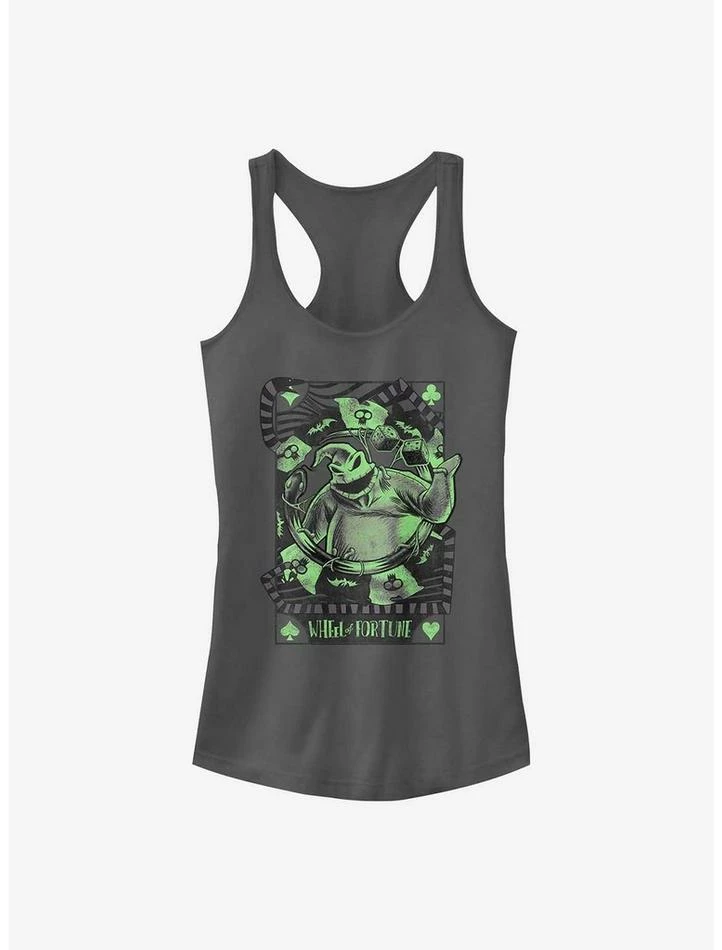 Best Sale 🔥 The Nightmare Before 🎄 Christmas Oogie Boogie Wheel Of Fortune Tank Top 🤩