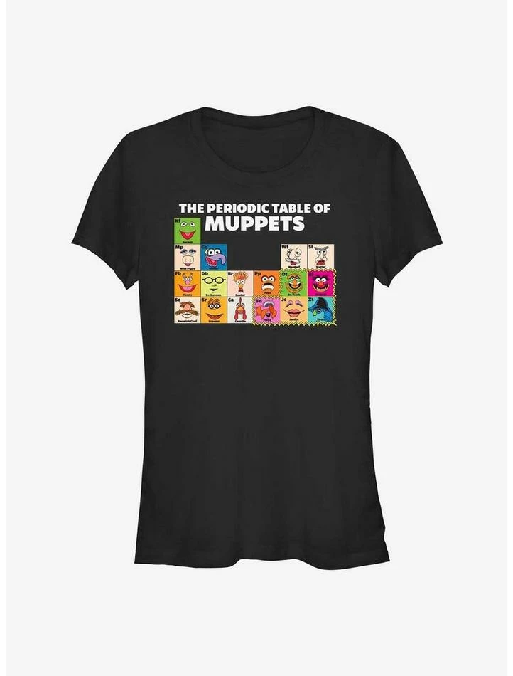 Promo β¨ D The Muppets Periodic Table Of Muppets π§ Girls T-Shirt π - Image 2