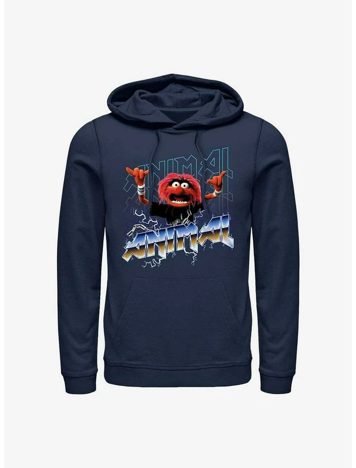 Best Sale 😍 Disney The Muppets Animal Metal Hoodie ✔️