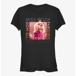 Best Pirce 🔔 Disney The Muppets Miss Piggy Moi Fab 👧 Girls T-Shirt 🌟