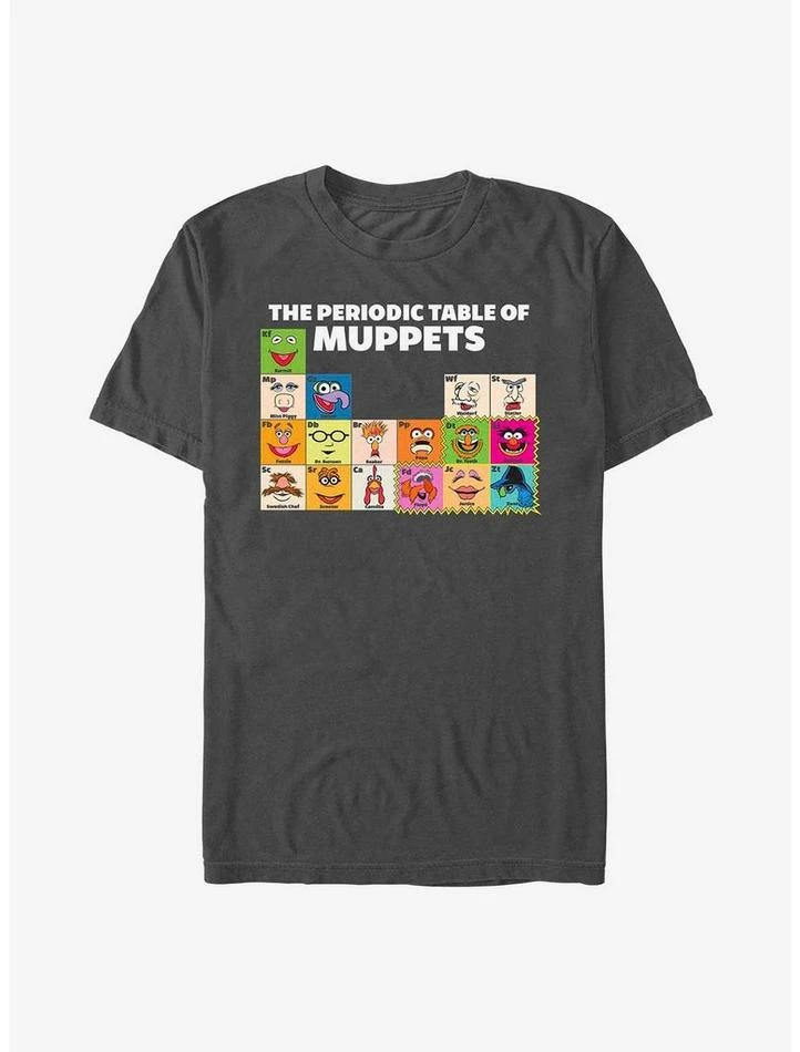 Cheap 💯 Disney The Muppets Periodic Table Of Muppets T-Shirt 🤩