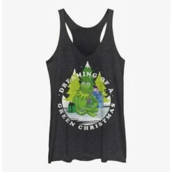 Coupon ✨ Disney The Muppets Green 🎄 Christmas 👧 Girls Tank 🔔