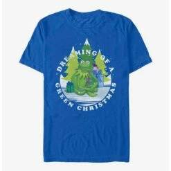 Outlet ⭐ Disney The Muppets Green 🔔 Christmas T-Shirt 😀