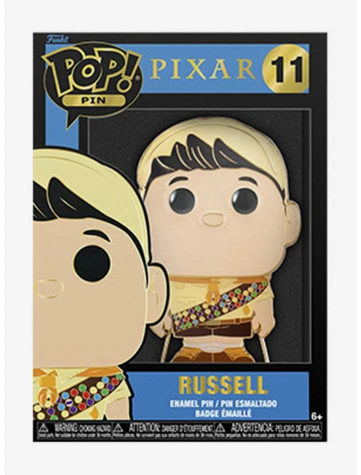 Discount ๐ Funko Disney Pixar Up Pop! Russell Enamel Pin ๐ฏ - Image 2
