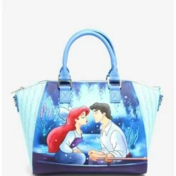 Top 10 โค๏ธ Loungefly Disney The Little Mermaid Kiss The Girl Scene Satchel Bag ๐