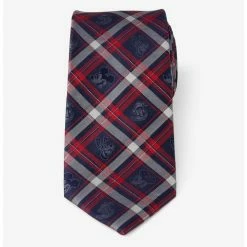 Top 10 ✔️ Disney Mickey Mouse Mickey And Friends Navy Plaid Tie 👏