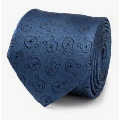 New 🎁 Disney Winnie The Pooh Blue Tonal Tie 🛒
