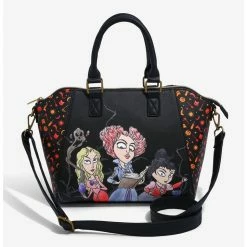 Wholesale 🤩 Loungefly Disney Hocus Pocus Sanderson Sisters Illustration Satchel Bag 🥰