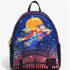 Outlet ๐ Loungefly Disney Hocus Pocus Cemetery Night Mini ๐ Backpack ๐