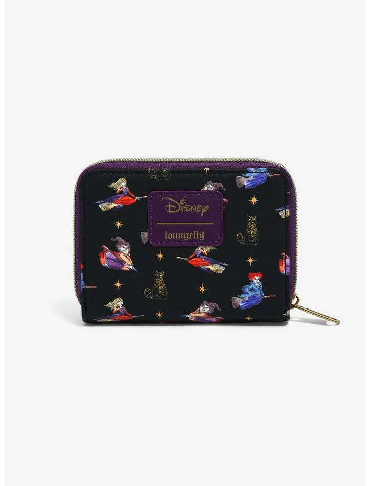 Top 10 ๐ Loungefly Disney Hocus Pocus Sanderson Sisters Mini Zipper Wallet ๐งจ - Image 2