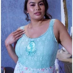 Brand new 🌟 Her Universe Disney The Little Mermaid Ariel Lace 👧 Girls Tank Top Plus Size 🔥