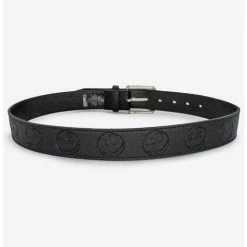 Best Sale 👏 Disney The Nightmare Before 🎅 Christmas Jack Embossed Vegan Leather Belt 🥰