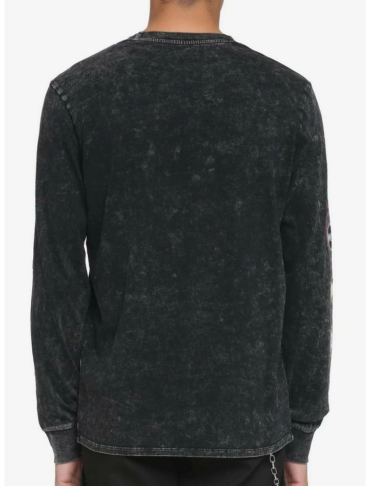 Cheap 👏 The Nightmare Before 🔔 Christmas Jack Glitch Long-Sleeve T-Shirt 🔥 - Image 3