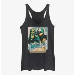Flash Sale ⭐ Star Wars The Book Of Boba Fett No Jabba No Wonga Blk Rw Edge Jr Tnk 🤩