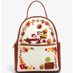 Cheapest 😀 Loungefly Disney Chip 'N' Dale Acorns Mini 🎒 Backpack 🥰