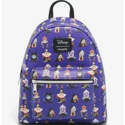 Brand new 🛒 Loungefly Disney Chibi Villains Mini 🎒 Backpack 🥰