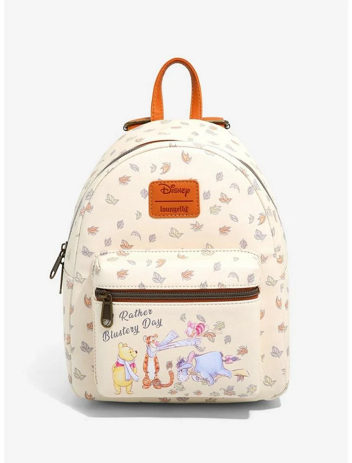 Brand new ๐งจ Loungefly Disney Winnie The Pooh Blustery Day Mini ๐ Backpack ๐