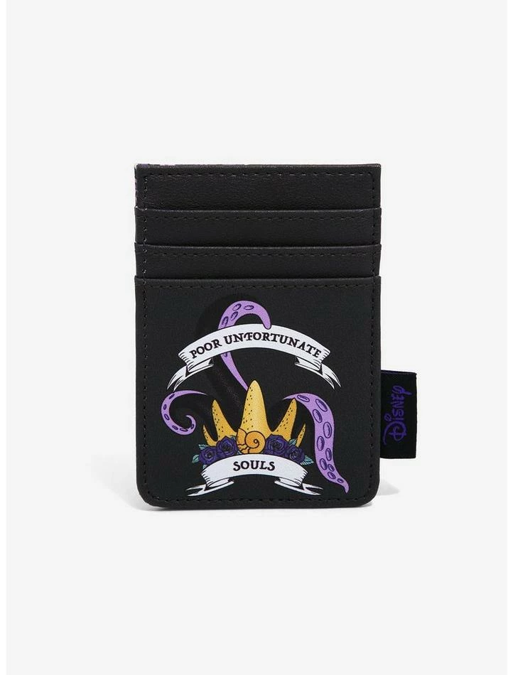 Coupon 👏 Loungefly Disney The Little Mermaid Ursula Roses Cardholder ⌛