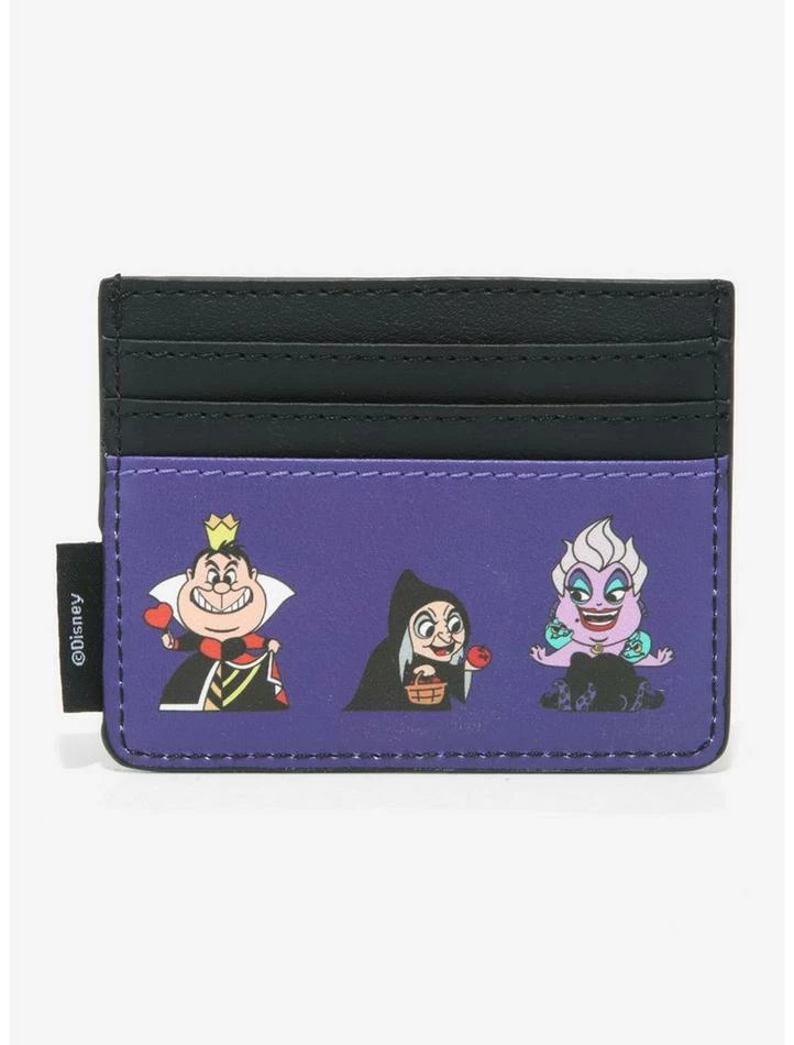 Outlet 🥰 Loungefly Disney Villains Chibi Cardholder 👍 - Image 2