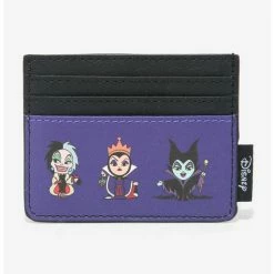 Outlet 🥰 Loungefly Disney Villains Chibi Cardholder 👍