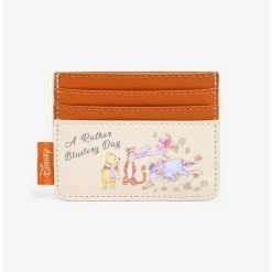 New ❤️ Loungefly Disney Winnie The Pooh Blustery Day Cardholder 🔔