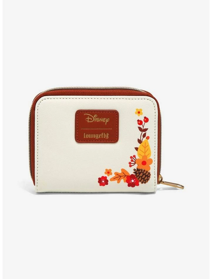 New 👏 Loungefly Disney Chip 'N' Dale Acorns Zip Wallet ❤️ - Image 2