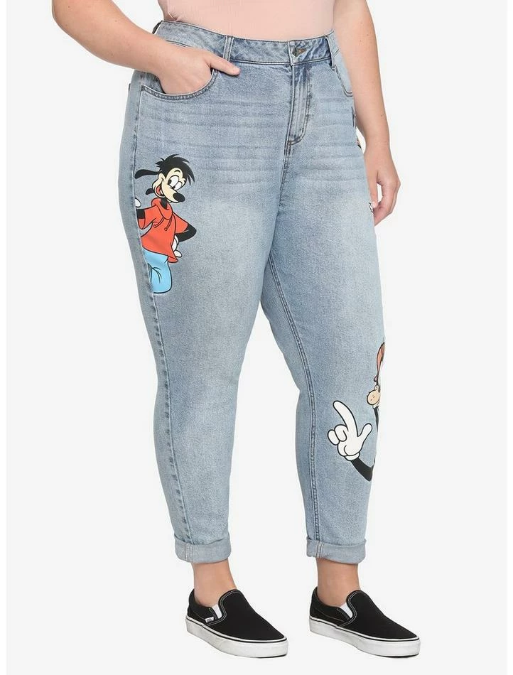 Buy 💯 Disney A Goofy Movie Character Mom 👖 Jeans Plus Size 🔔 - Image 3