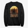 Best deal 🎁 Star Wars Book of Boba Fett Leading By Example Sweatshirt 👏