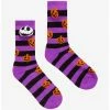 Hot Sale 🛒 The Nightmare Before 🎁 Christmas Jack 3D Plush Crew 🧦 Socks ⭐