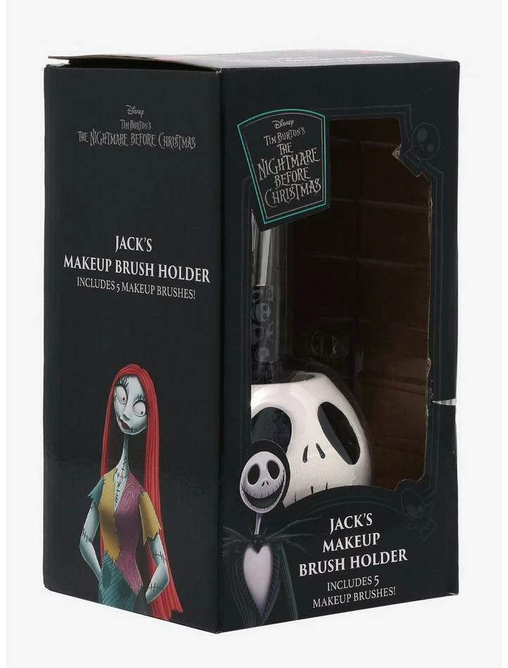 Wholesale ⭐ The Nightmare Before ❄ Christmas Jack Skellington Makeup Brush Holder 😀 - Image 3