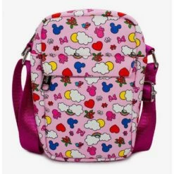 Outlet 🔥 Disney Mickey Mouse And Minnie Icons Crossbody Bag 😍