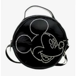 Flash Sale 😉 Disney Mickey Mouse Rhinestone Outline Crossbody Bag ✔️