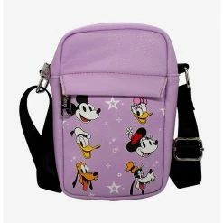 Best deal 🥰 Disney The Sensational Six Lilac Crossbody Bag 🎉
