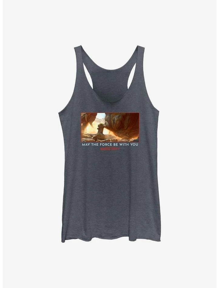 Brand new ๐งจ Star Wars The Book Of Boba Fett The Child Never Give Up ๐ง Girls Tank Top ๐ฅฐ