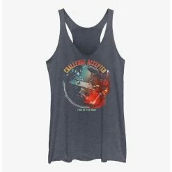 Best Pirce 🥰 Star Wars The Book Of Boba Fett Challenge Accepted 👧 Girls Tank Top 🌟