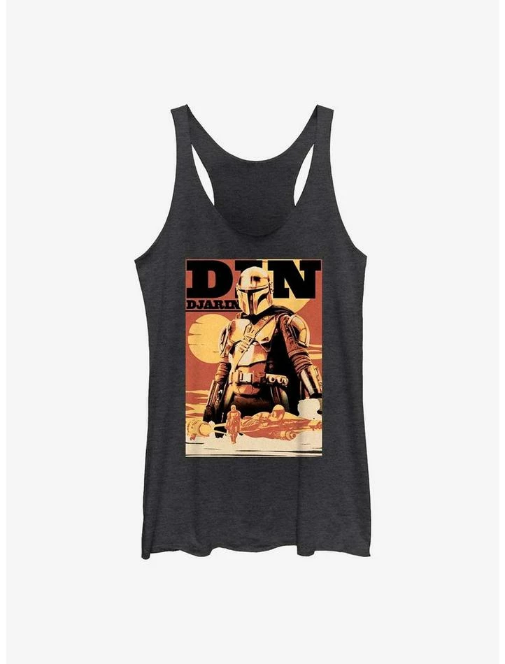 Budget ❤️ Star Wars The Book Of Boba Fett Din Djarin The Mandalorian 👧 Girls Tank Top 🔥