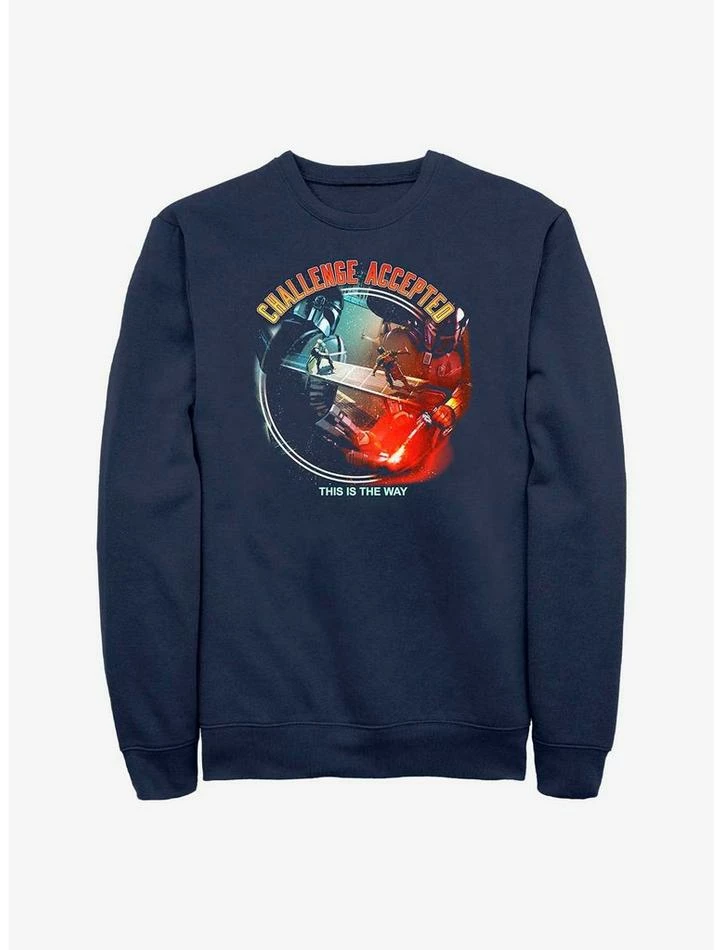 Buy 🤩 Star Wars The Book Of Boba Fett Challenge Accepted Sweatshirt ✔️