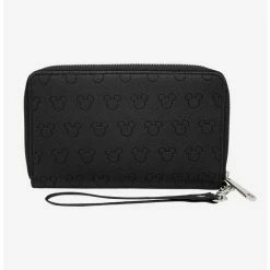 Top 10 😉 Disney Mickey Mouse Ears Icon Embossed Zip Wallet 🌟