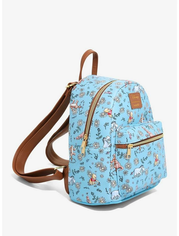 Hot Sale ๐งจ Loungefly Disney Winnie The Pooh Sketch Daisies Mini ๐ Backpack ๐ - Image 2