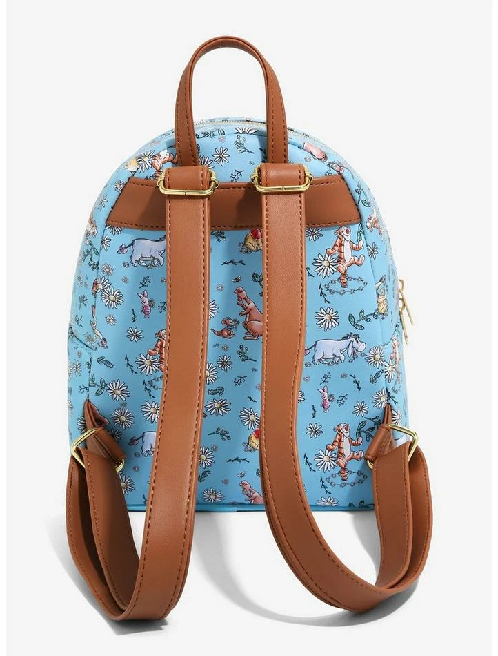 Hot Sale ๐งจ Loungefly Disney Winnie The Pooh Sketch Daisies Mini ๐ Backpack ๐ - Image 3