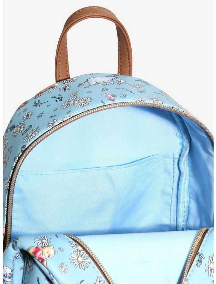 Hot Sale ๐งจ Loungefly Disney Winnie The Pooh Sketch Daisies Mini ๐ Backpack ๐ - Image 4