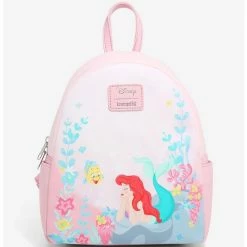 Best deal 👏 Loungefly Disney The Little Mermaid Under The Sea Mini 🎒 Backpack ⭐