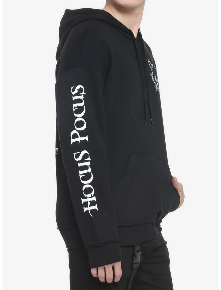 Top 10 😉 Our Universe Disney Hocus Pocus Black Flame Candle Binx Hoodie 👏 - Image 4