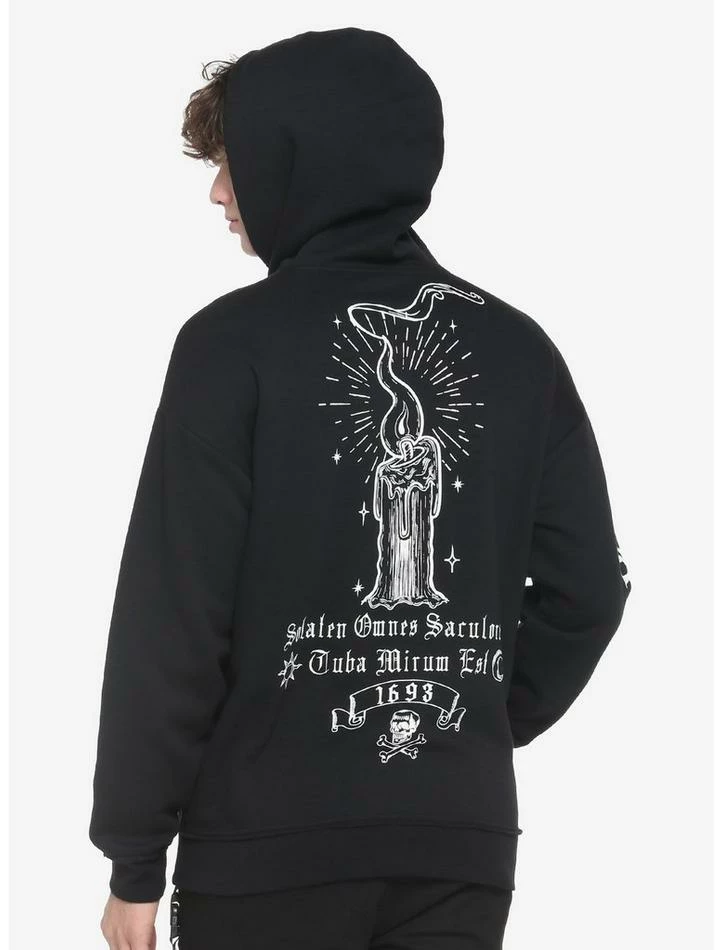 Top 10 😉 Our Universe Disney Hocus Pocus Black Flame Candle Binx Hoodie 👏