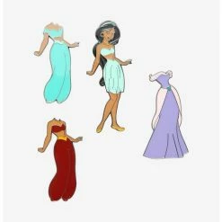 Best Sale 💯 Loungefly Disney Aladdin Jasmine Enamel Pin With 👗 Dress Accessories 😉